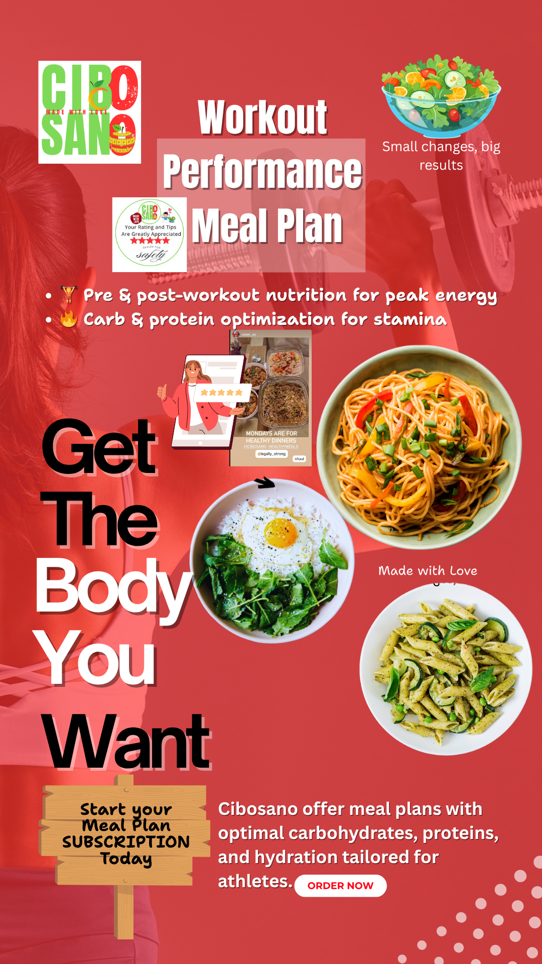Workout Performance Meal Plan