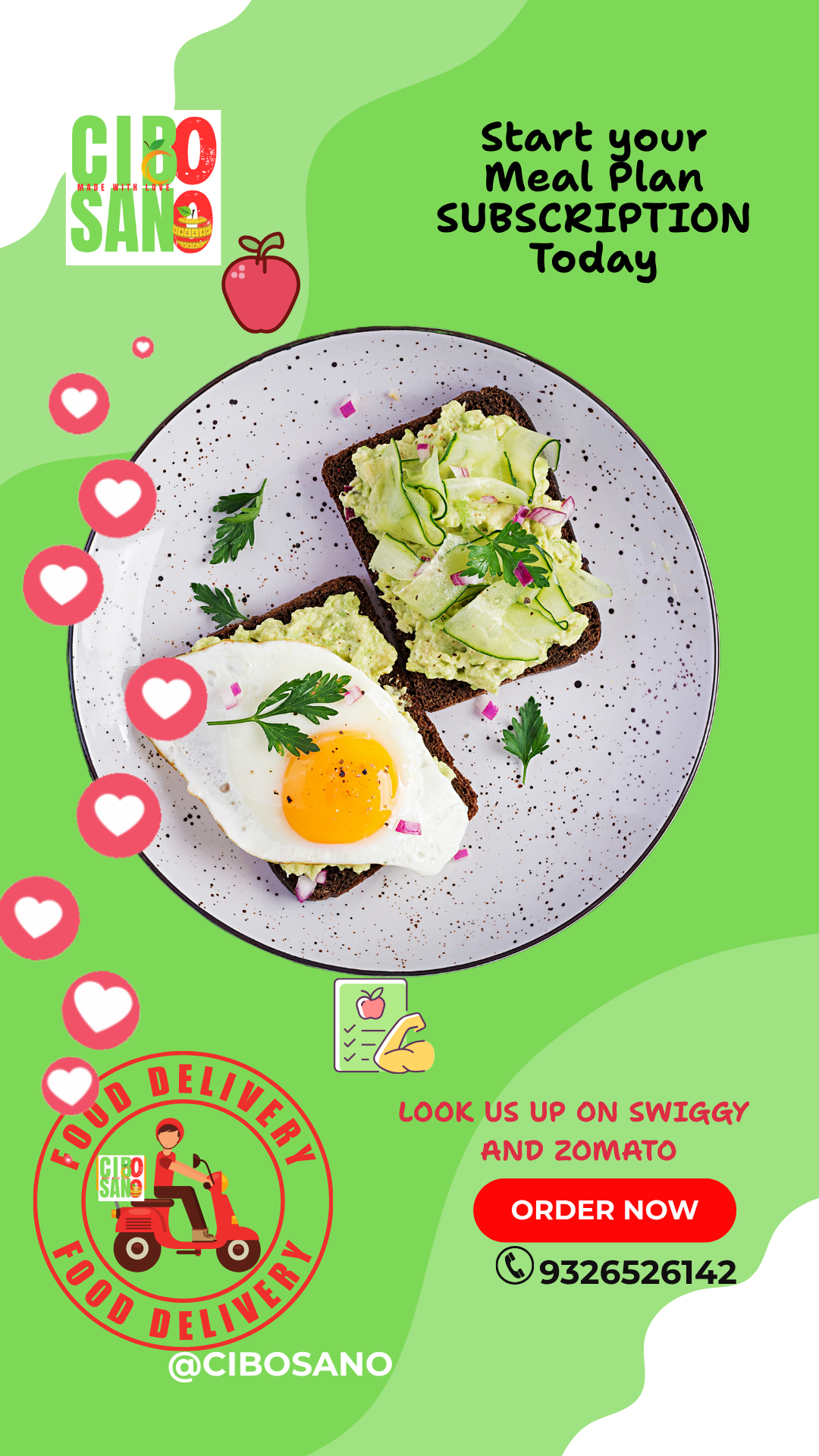 Cibosano healthy food Mulund west Discover healthy, made-with-love meals at CIBOSANO. Enjoy flavorful  FatLossPlan: WorkoutPerformanceMealPlan: MaintenanceMealPlan: MuscleGainMealPlan: KidsMeal:  Fresh sandwiches, Nutritious Salads, and customizable Protein Bowls. Build your own order with our interactive menu. 