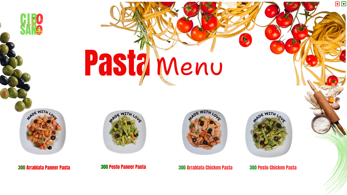Arrabiata Paneer Pasta